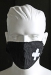 Verkauft aber Nachbestellbar! Beidseitig verwendbar Mundschutz Black Punk für Erwachsene und Jugendliche 19€ Baumwolle mit auswechselbarem Gummiband