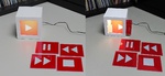 SET 1 Tinycube weiß + 5 Wechselmotive