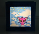 Schlummerlicht Nachttischlampe Fledermaus