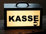 Doubles: Beispiel Kasse / Exit Preis €155,00 Ca. Maße B42cm H24cm L25cm Gewicht 4,3kg