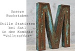 Stille Statisten: Unsere Buchstaben waren mit von der Partie :o)   Sat1  Komödie "Volltreffer"