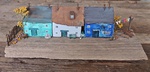 T4  Diorama The blue Pub 11x32x10cm 