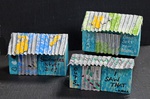 T6  Schuppen Graffiti ca. 6x10x6cm a´19,90€