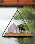 T14 Holzhaus Swing Maße: Höhe 17cm Breite 20cm Tiefe 5cm